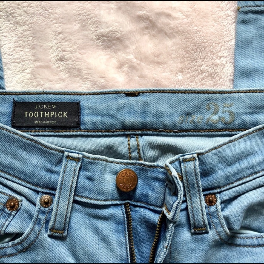 toothpick jeans from j.crew!